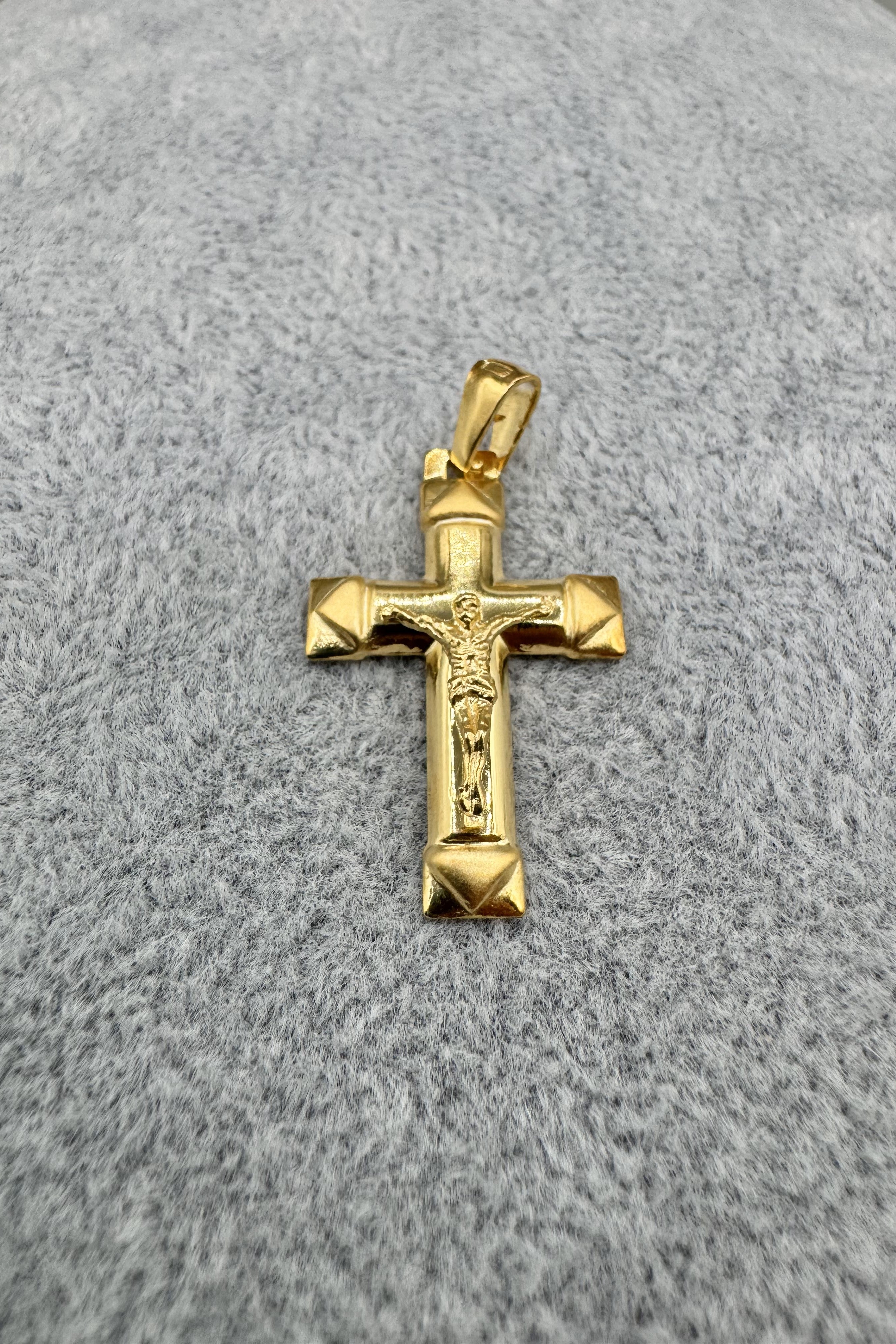 Ciondolo Crocifisso Argento925 Dorato