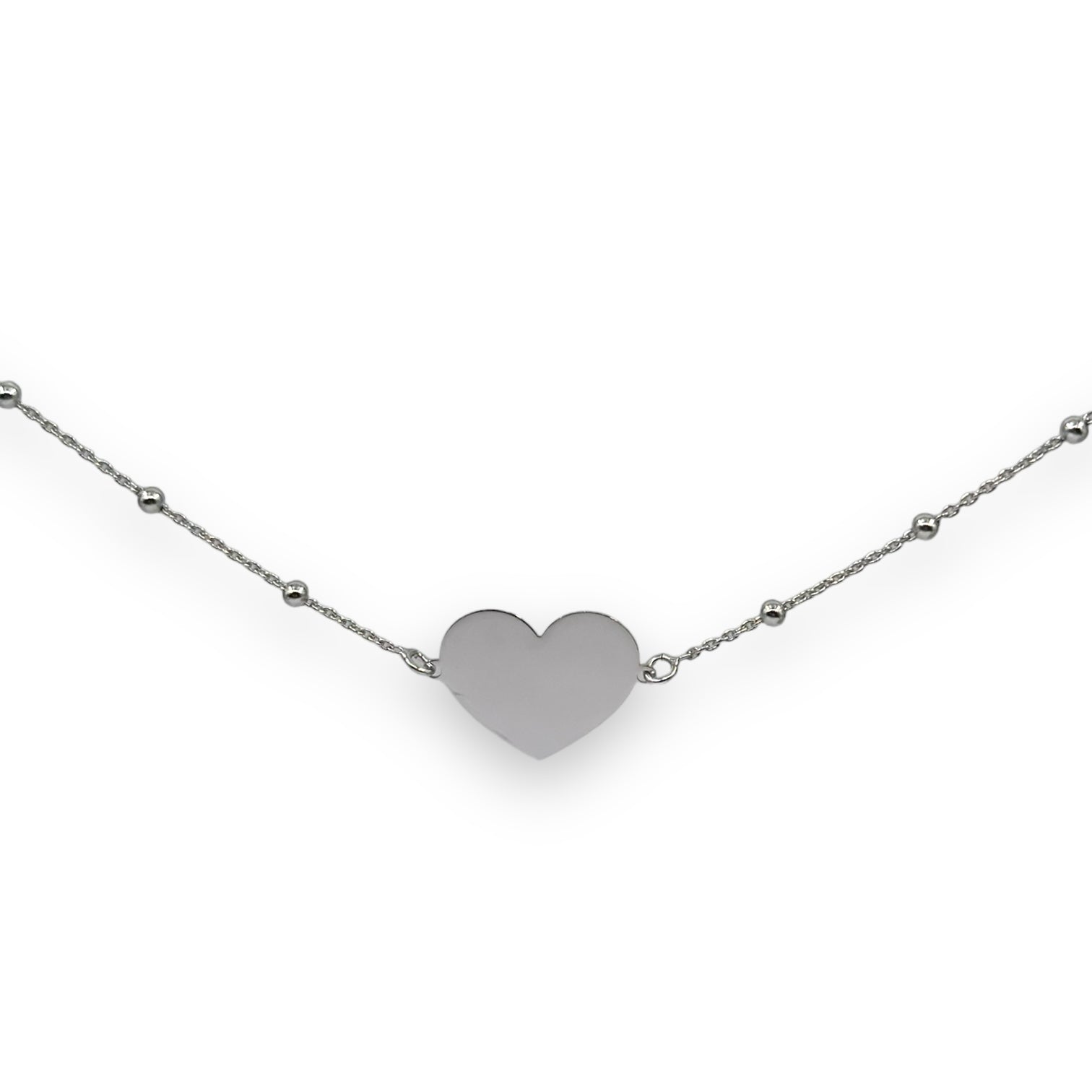 Bracciale Con Cuore Liscio Centrale Art.BR79