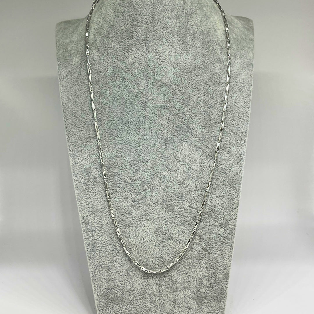 Collana Uomo Maglia Ovale