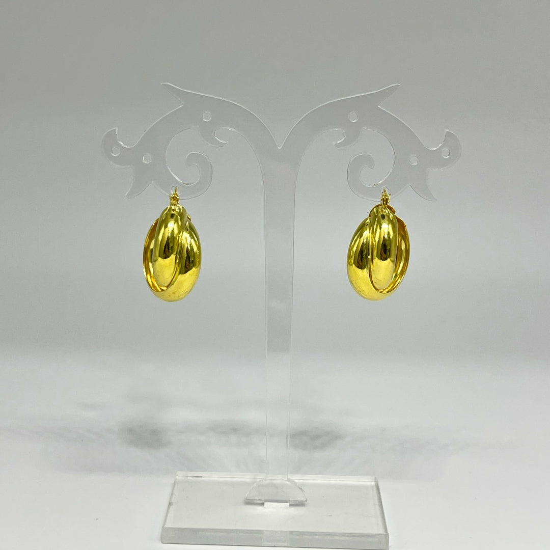 Orecchini Doppia Fede