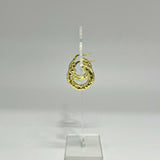 Orecchini Intreccio Martellato