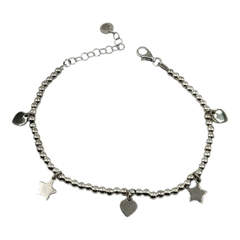 Bracciale Con Stelle e Cuoricini Art.BR119