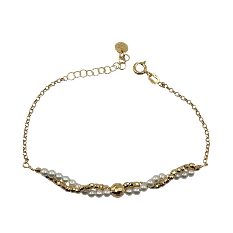 Bracciale Argento 925 Mille Luci Con Perline Art.BR130