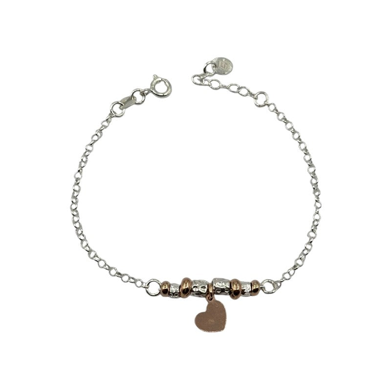 Bracciale Pepite Con Cuore Art.BR136