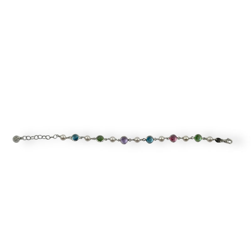 Bracciale Con Perle e Swarovski Art.BR138