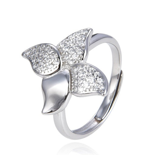 Anello Argento925 Con Zirconi Piccoli Art.3846