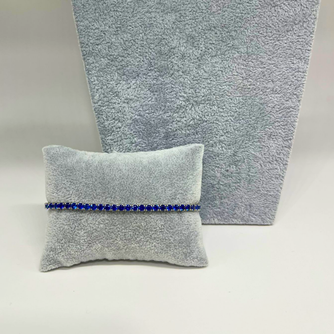 Bracciale Tennis Blu