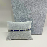 Bracciale Tennis Blu e Bianco