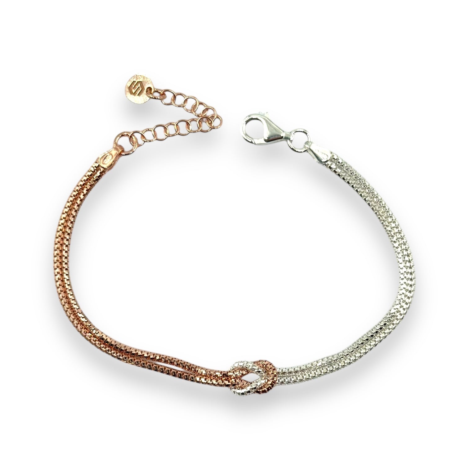 Bracciale Doppia Funetta Nodo Infinito Art.BR31