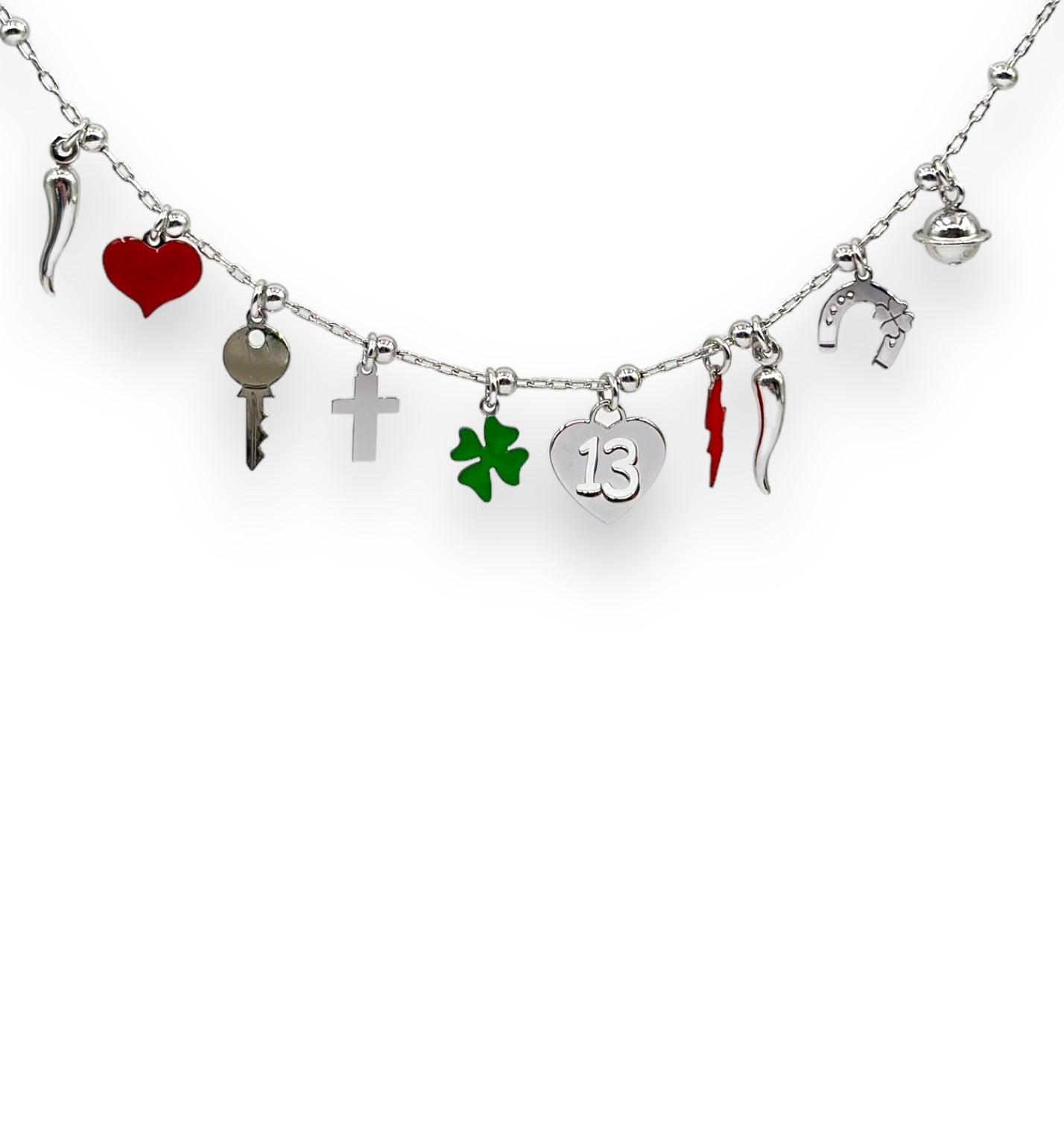 Collana Della Fortuna Con Charms Art.CL16