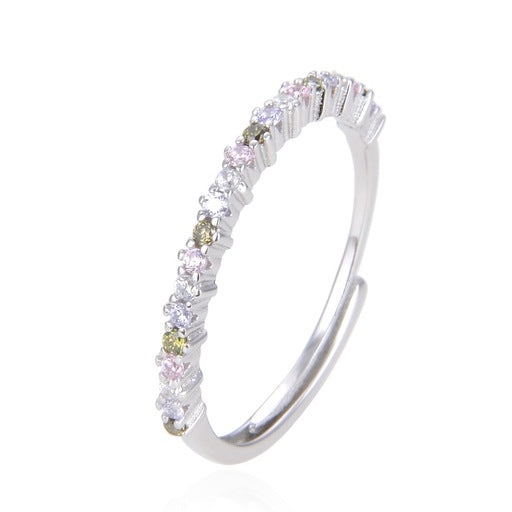 Anello Argento925 Con Zirconi Art.7189-W