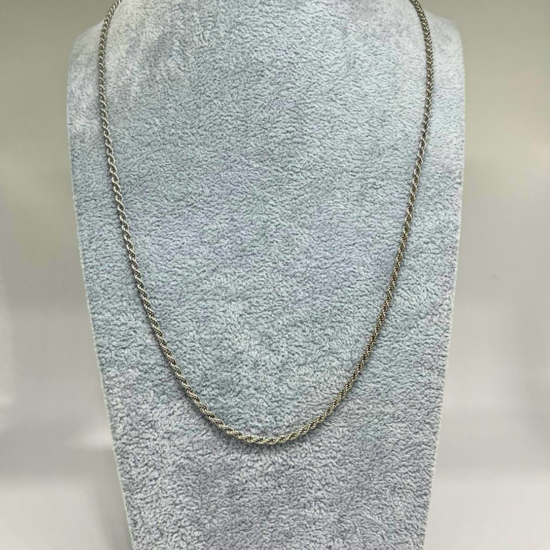 Collana Funetta 3mm Argento 925