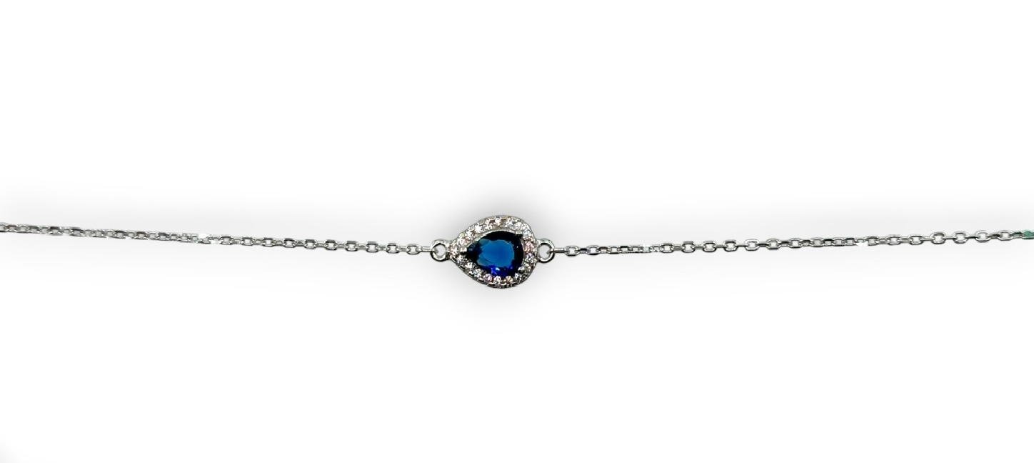 Bracciale Con Goccia Centrale Art.BR06