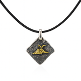 Collana In Argento 925 Con Simbolo Vesuvio C31