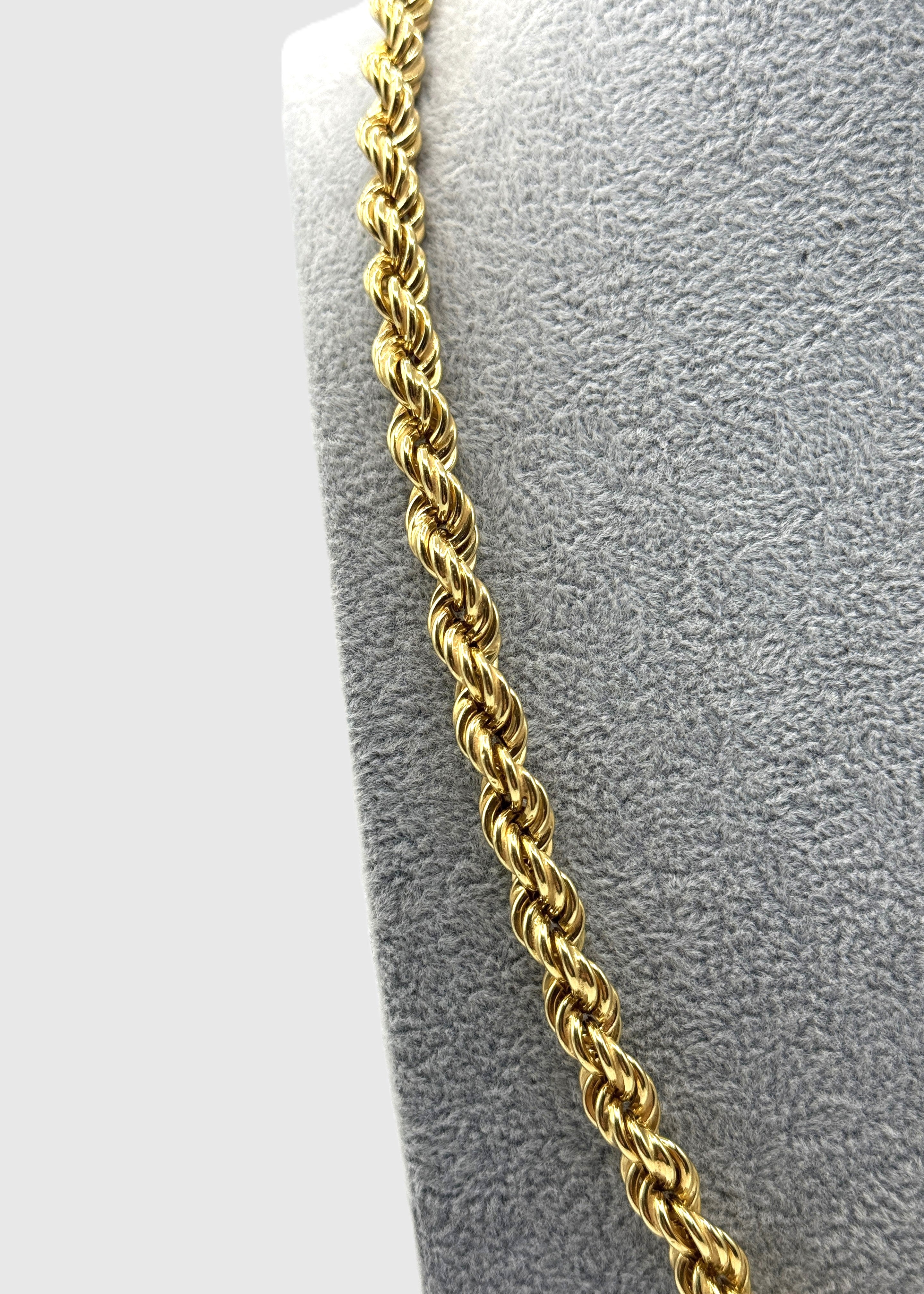 Collana Funetta 8mm x 60 Cm Argento 925