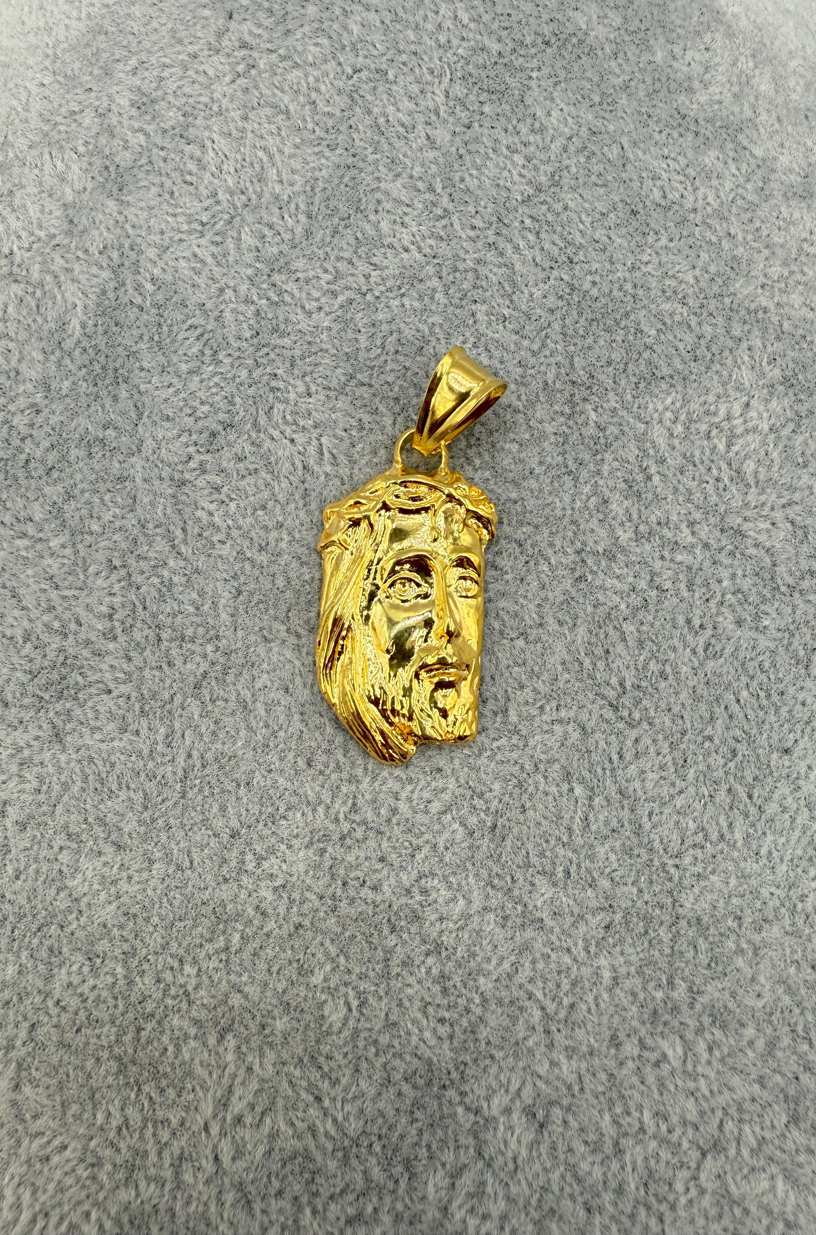Collana Funetta 8mm Con Ciondolo Gesù Argento 925
