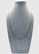 Collana In Maglia Grumetta Argento 925 Dortato