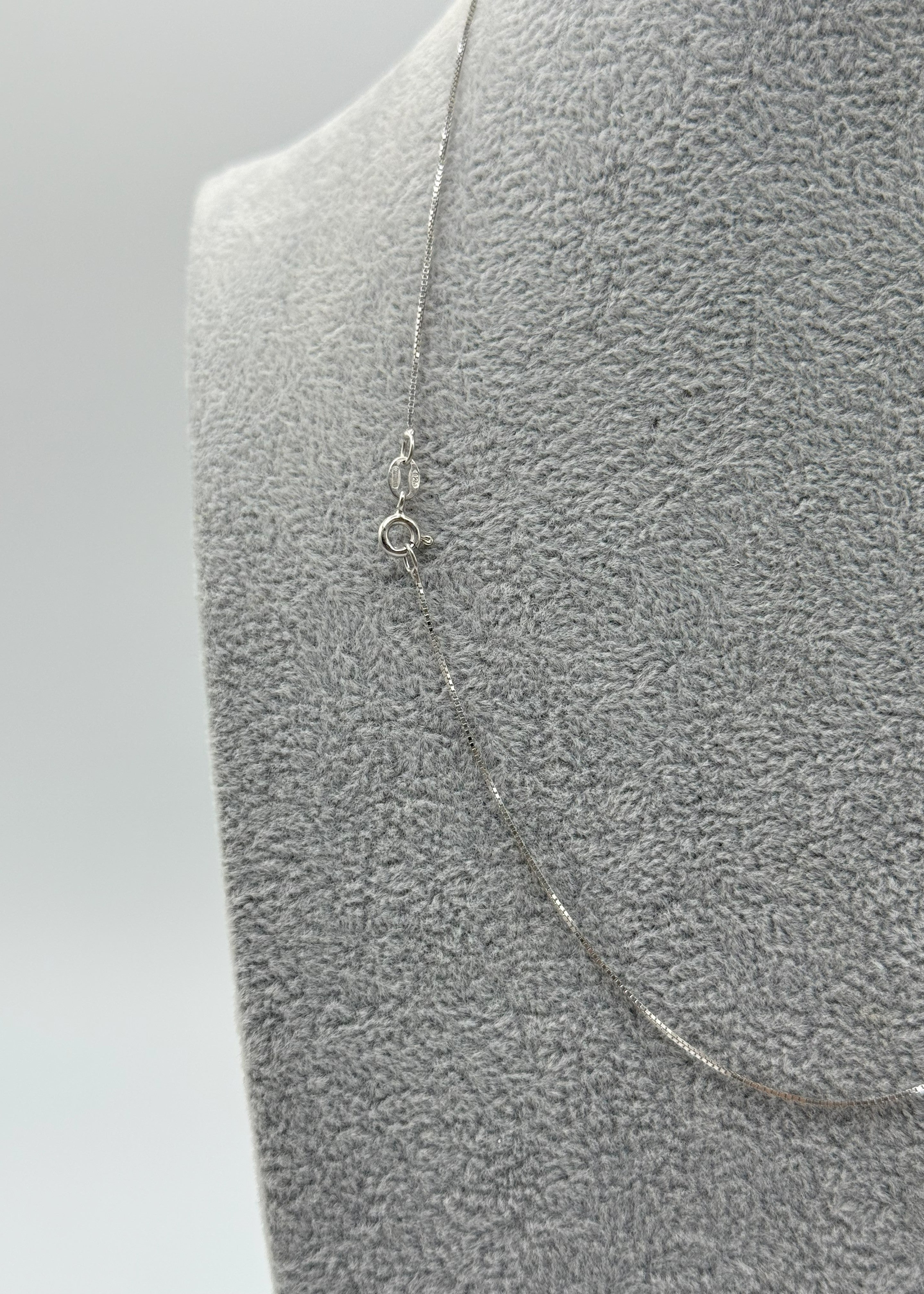 Collana Argento925 Con Ciondolo Crocifisso Zirconato Art.9654