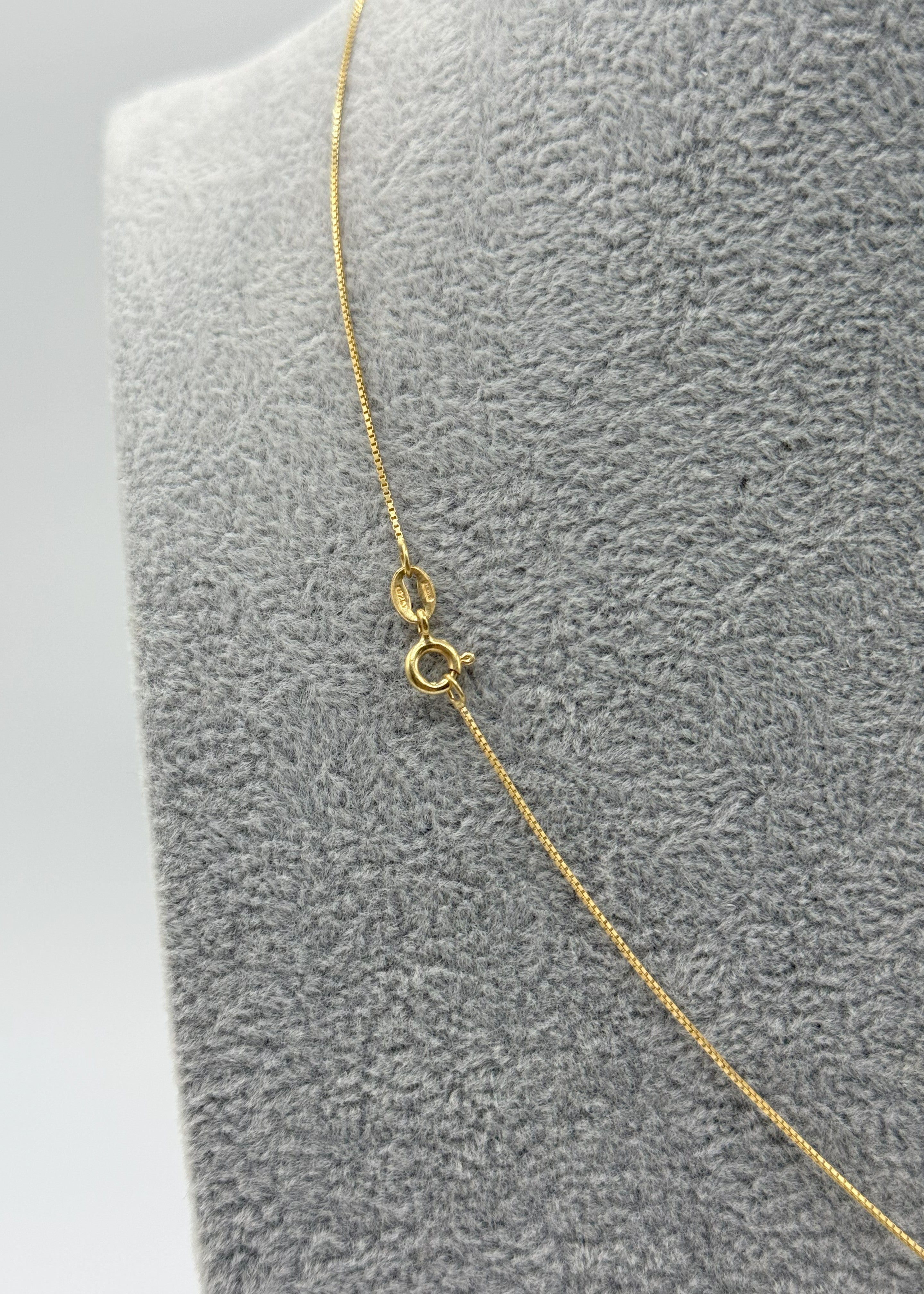 Collana Argento925 Dorato Con Ciondolo Crocifisso Zirconato Art.Cz02
