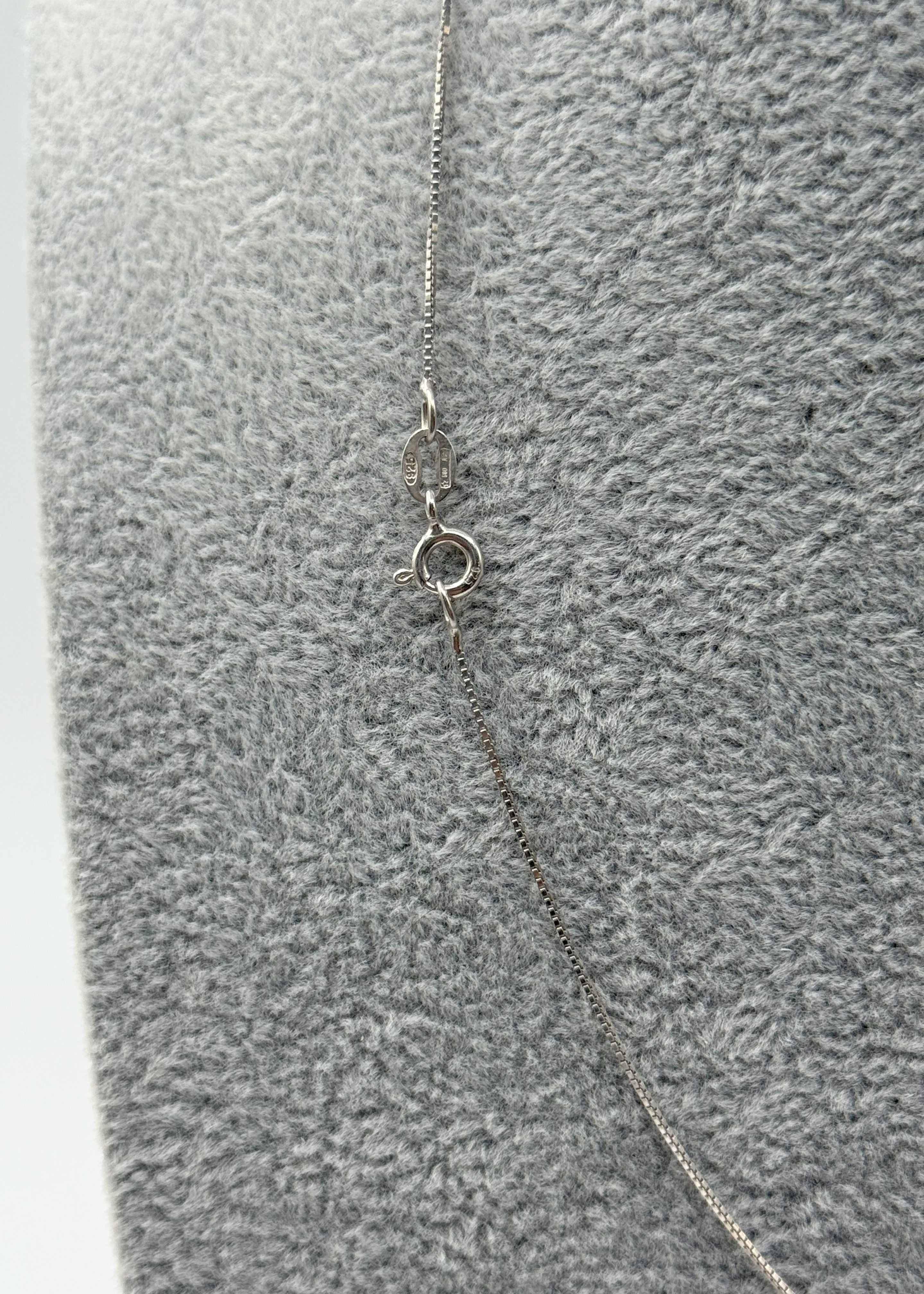 Collana Argento925 Con Ciondolo Crocifisso Zirconato Art.9650