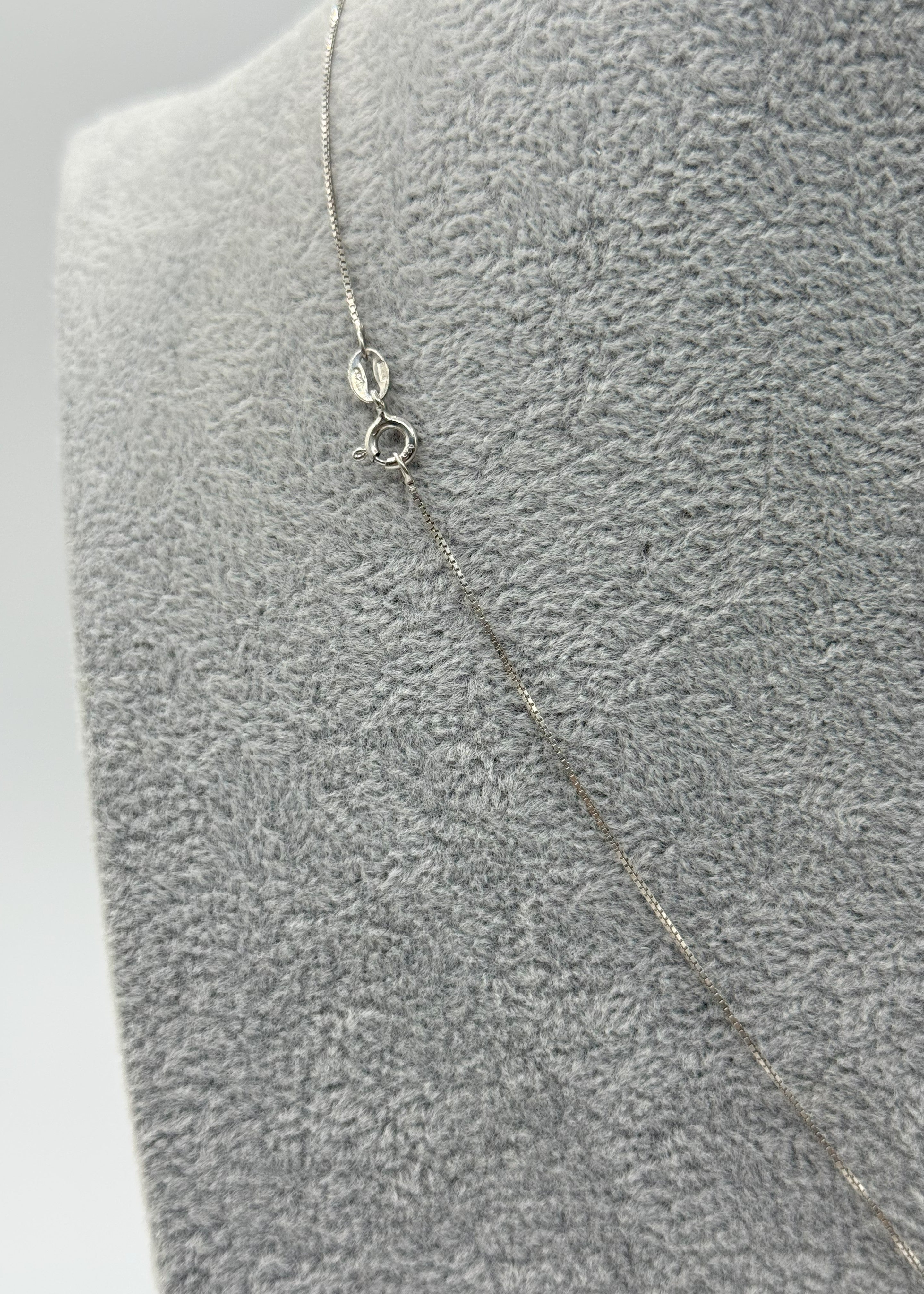 Collana Argento925 Con Ciondolo Crocifisso Zirconato Art. 9655