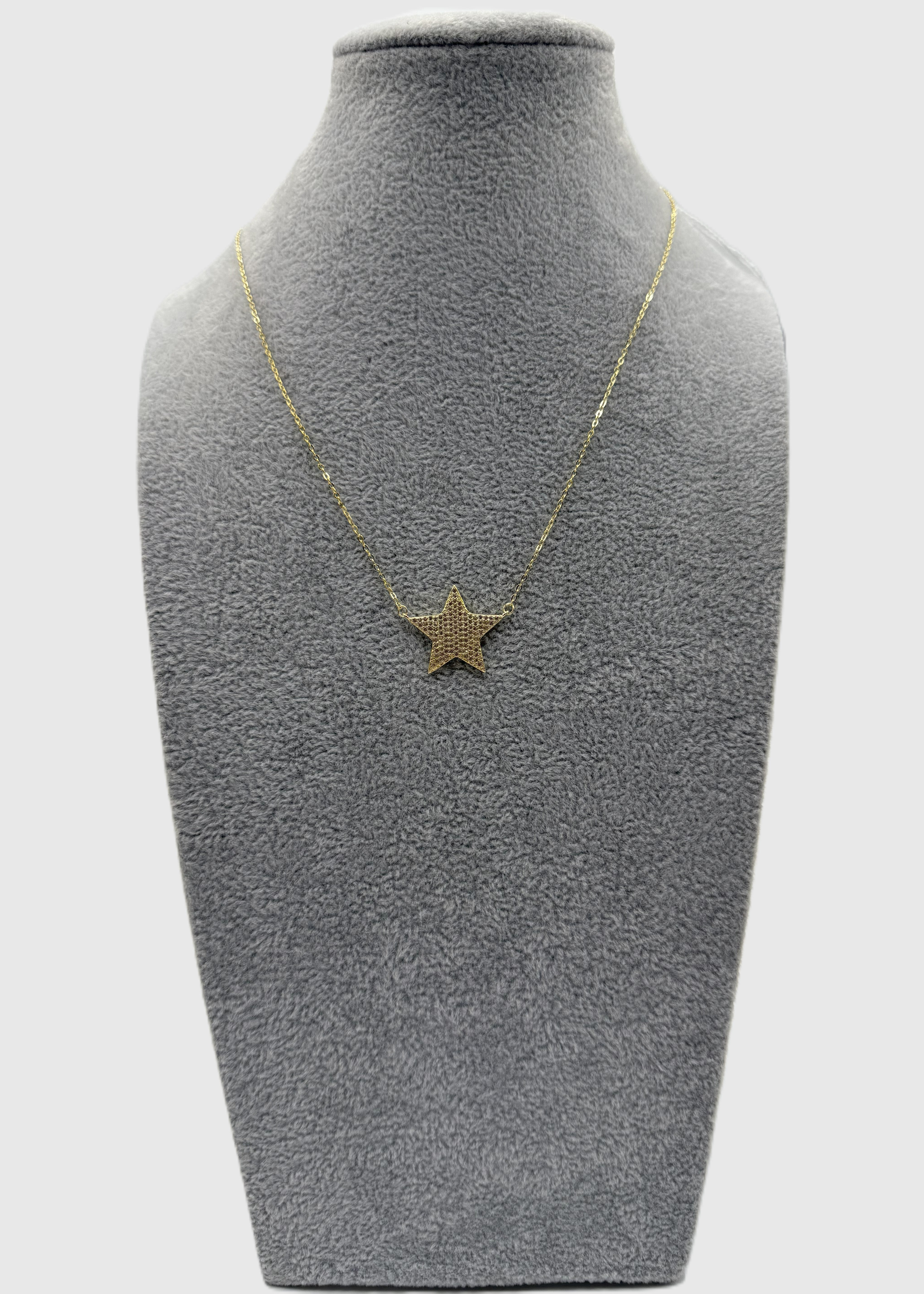 Collana Argento925 Dorata Con Stella Zirconata Art.CL30/4