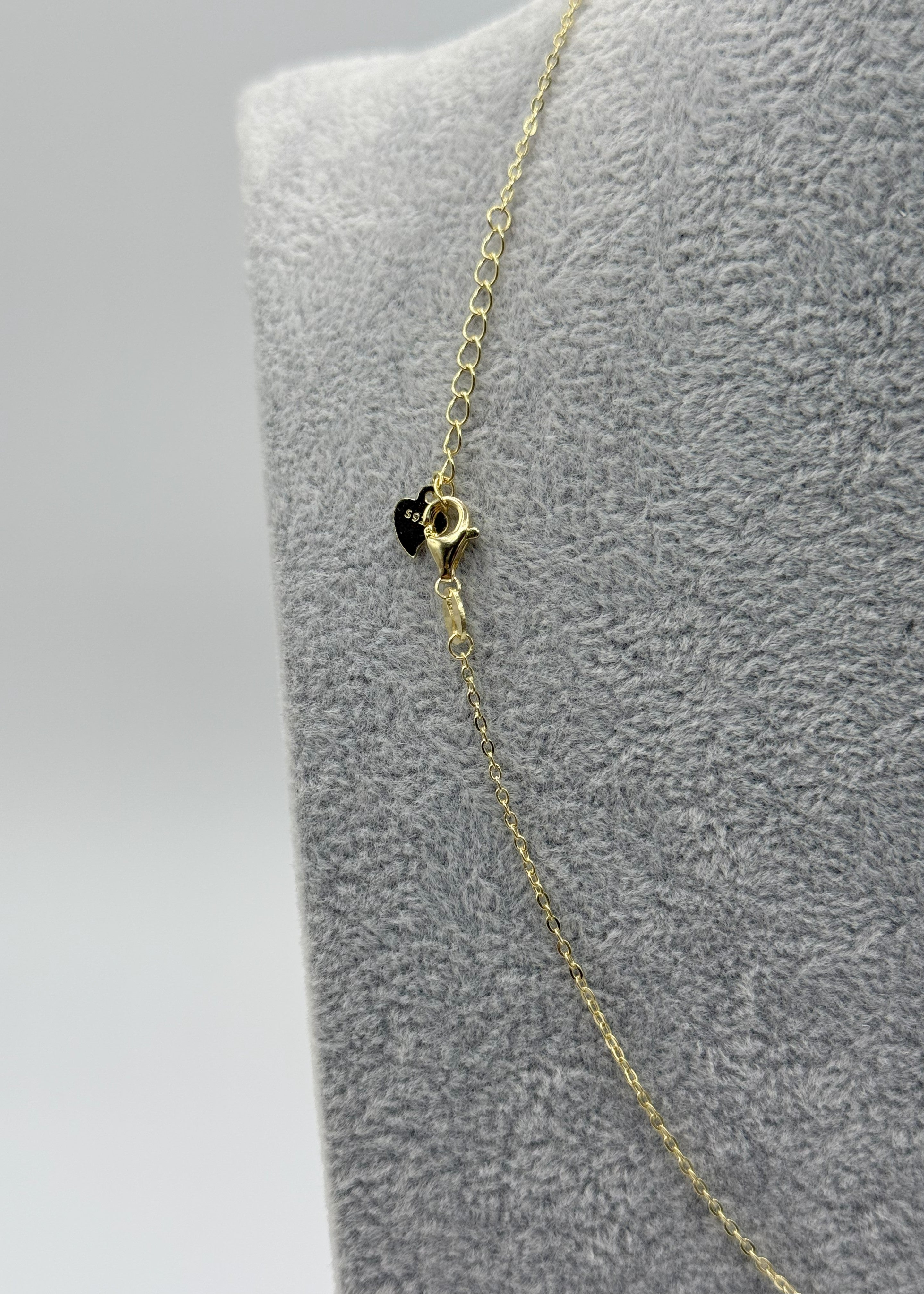 Collana Argento925 Dorata Con Stella Zirconata Art.CL30/4