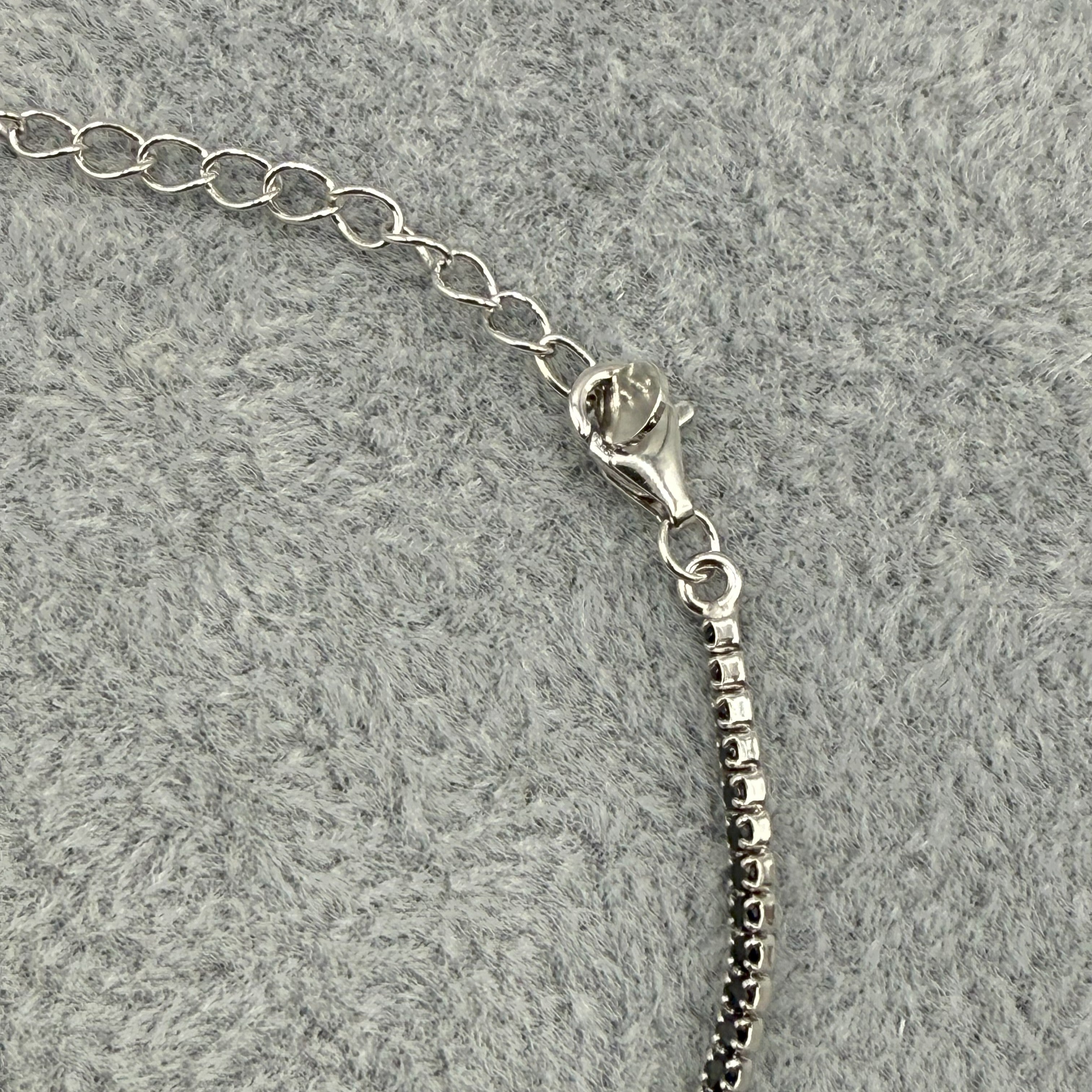 Bracciale Argento925 Tennis Nero