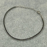 Bracciale Argento925 Tennis Nero