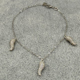 Bracciale Argento925 Con Cornetti Zirconati Art.Cr2