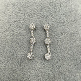 Orecchini in Argento925 Pendenti Zirconati Art.034/65