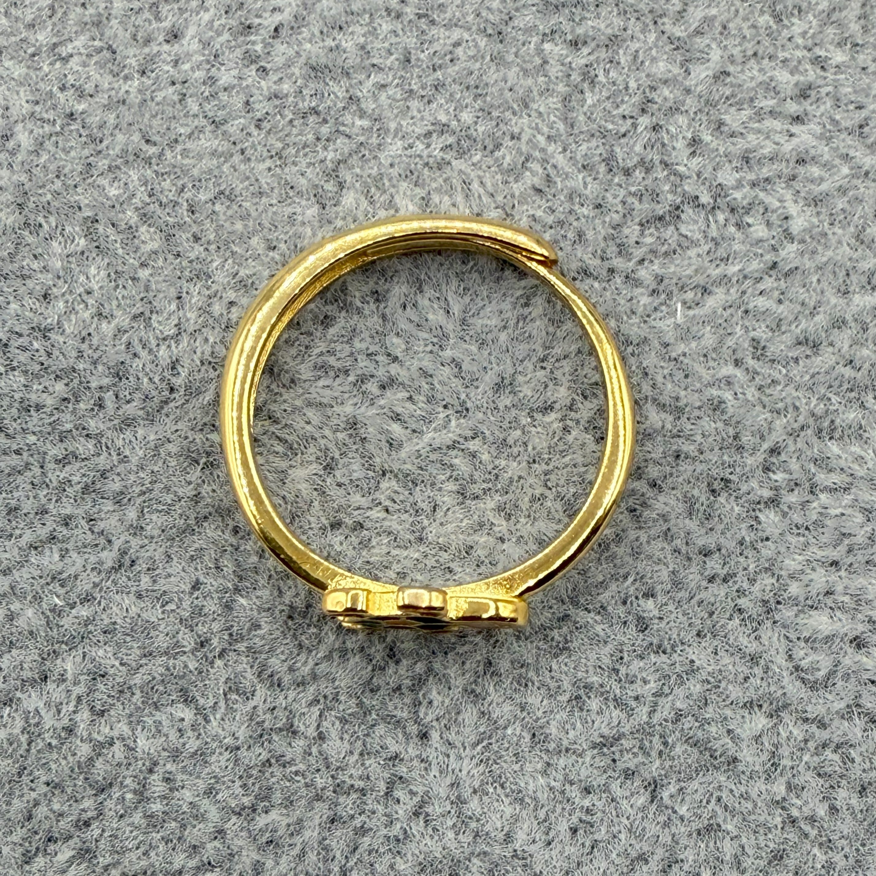 Anello Argento925 Dorato Fantasia Tartaruga Art.7855