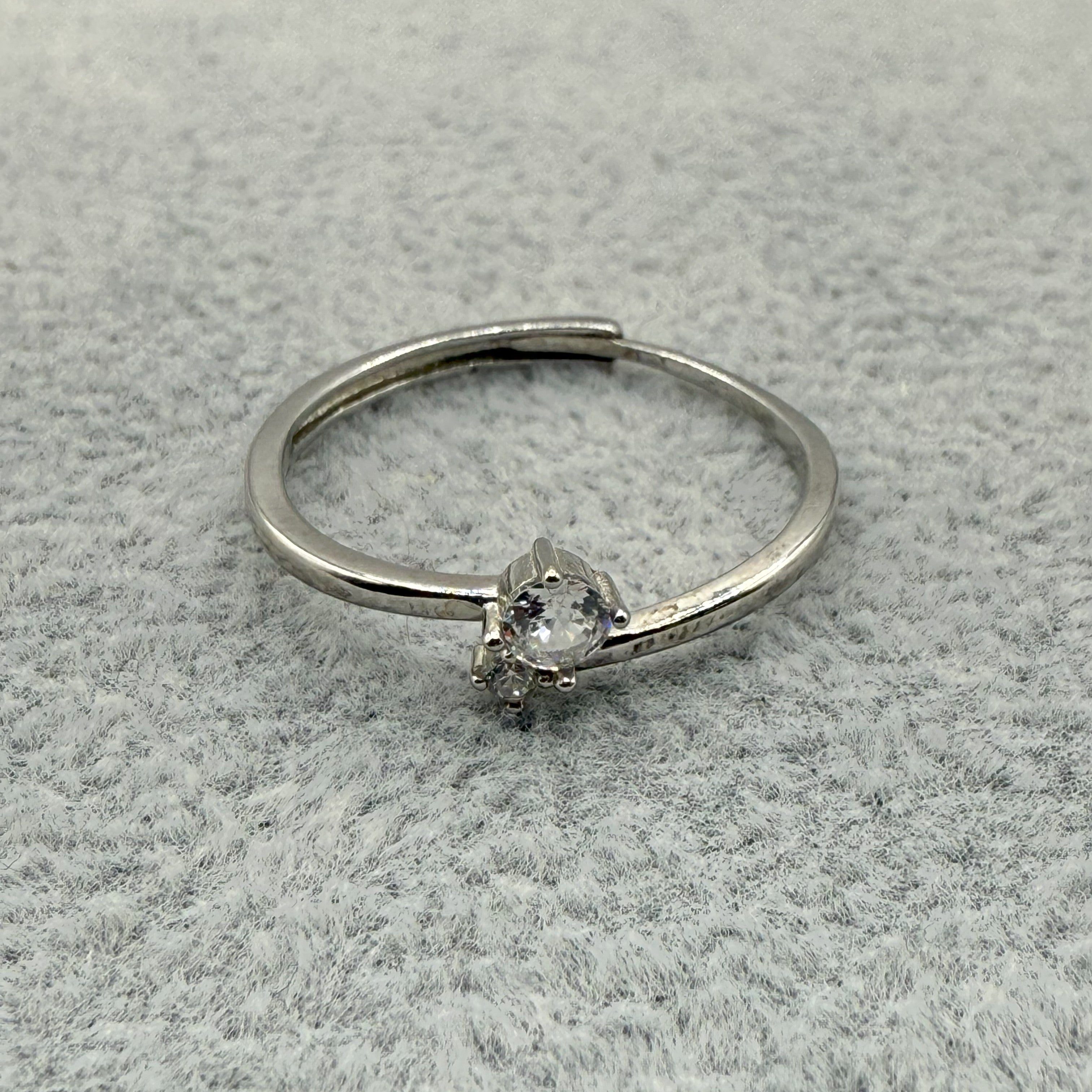 Anello Argento925 Con Punto Luce Art.A1/12