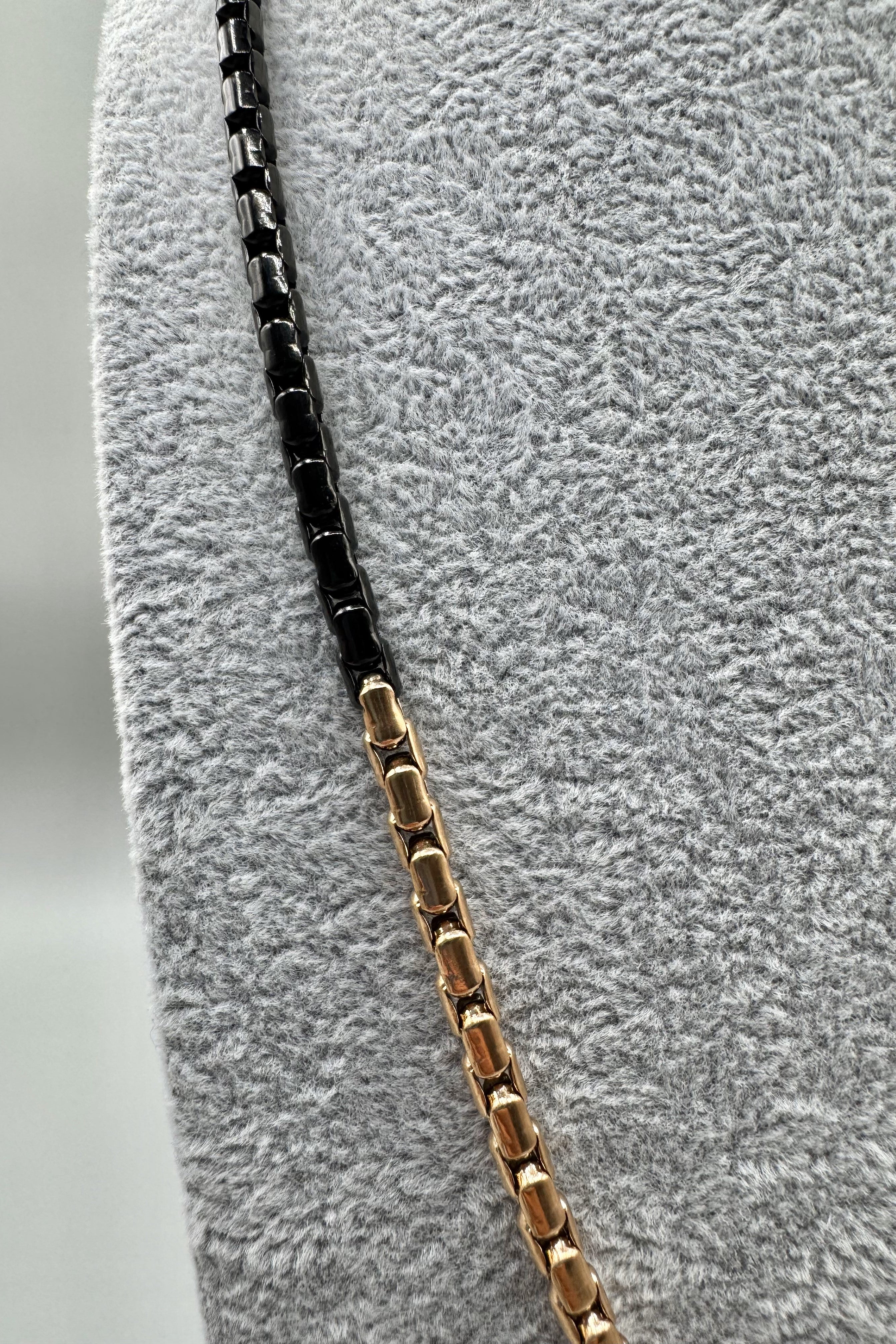 Collana Uomo Acciaio Bicolore Art.N22035