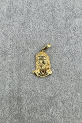 Ciondolo Gesù Argento925 Dorato