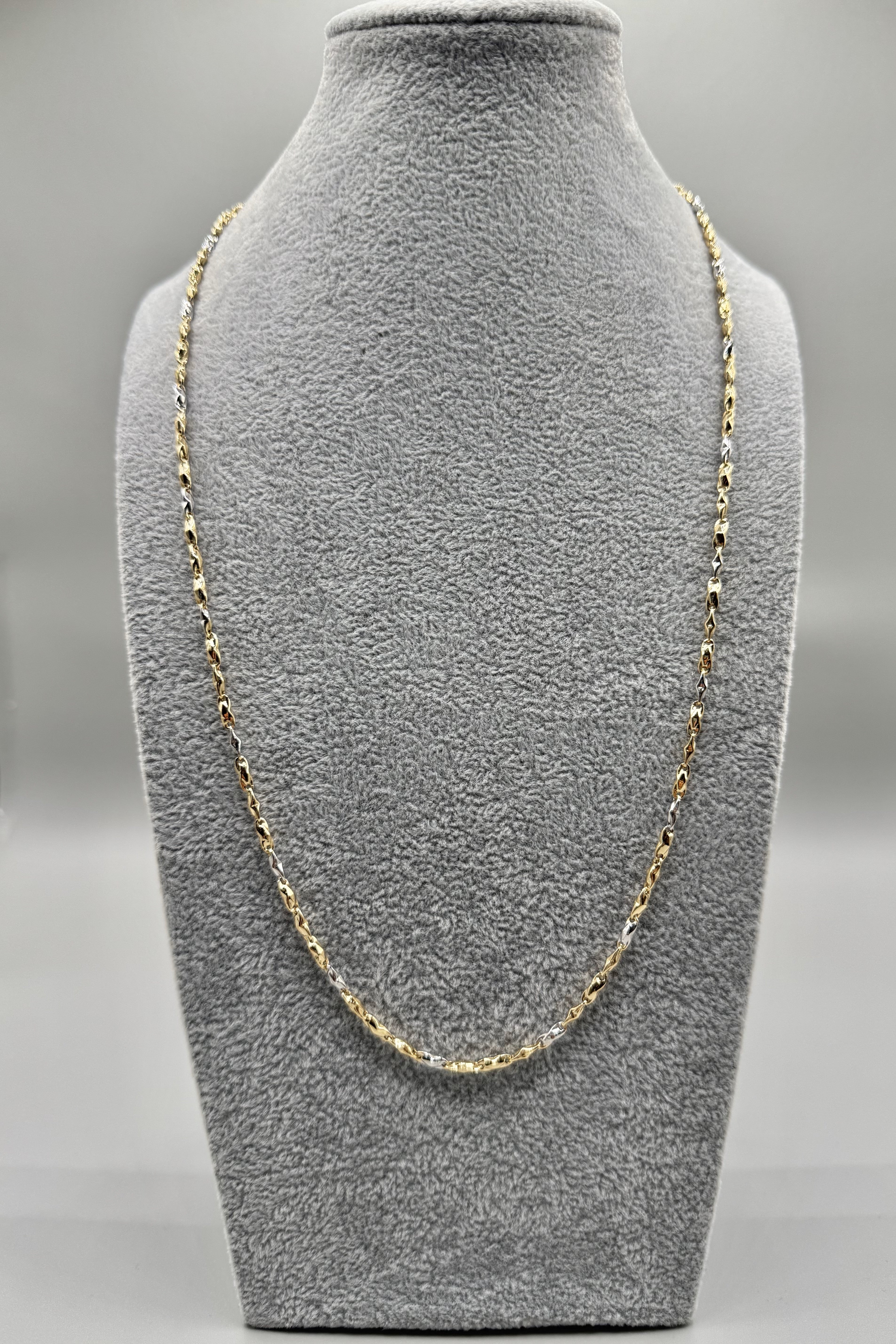 Collana Uomo Bicolore Argento 925