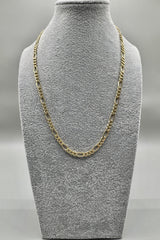 Collana Uomo 3+1  Argento 925 Dorato