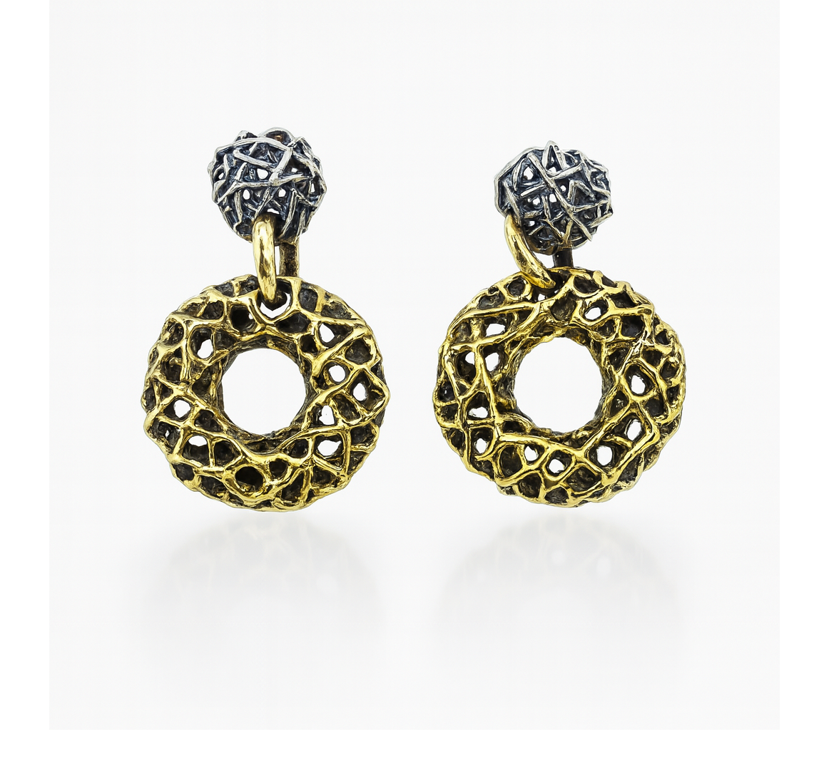 Orecchini Argento 925 Con Intreccio 052