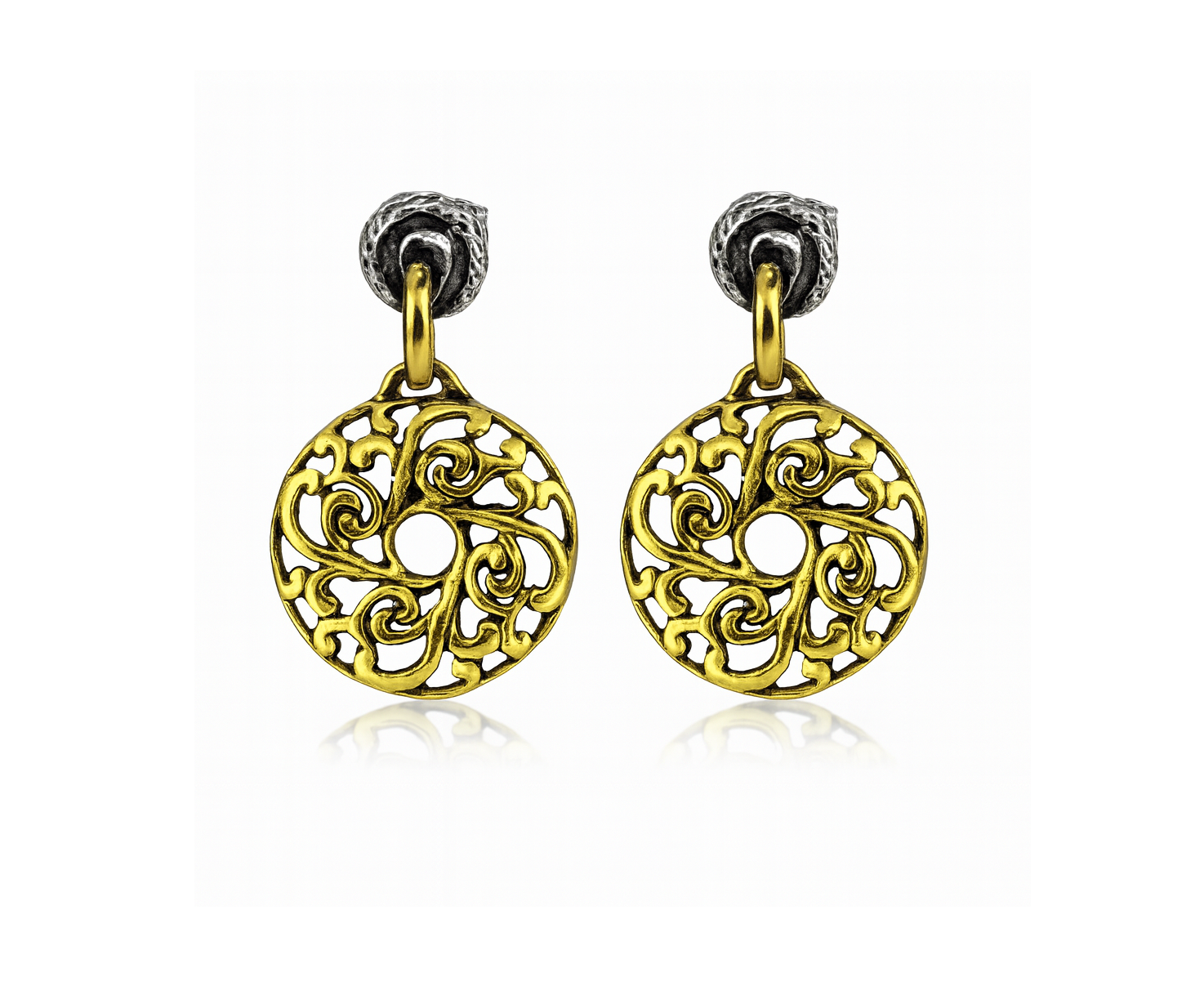 Orecchini Argento 925 Con Intreccio 017