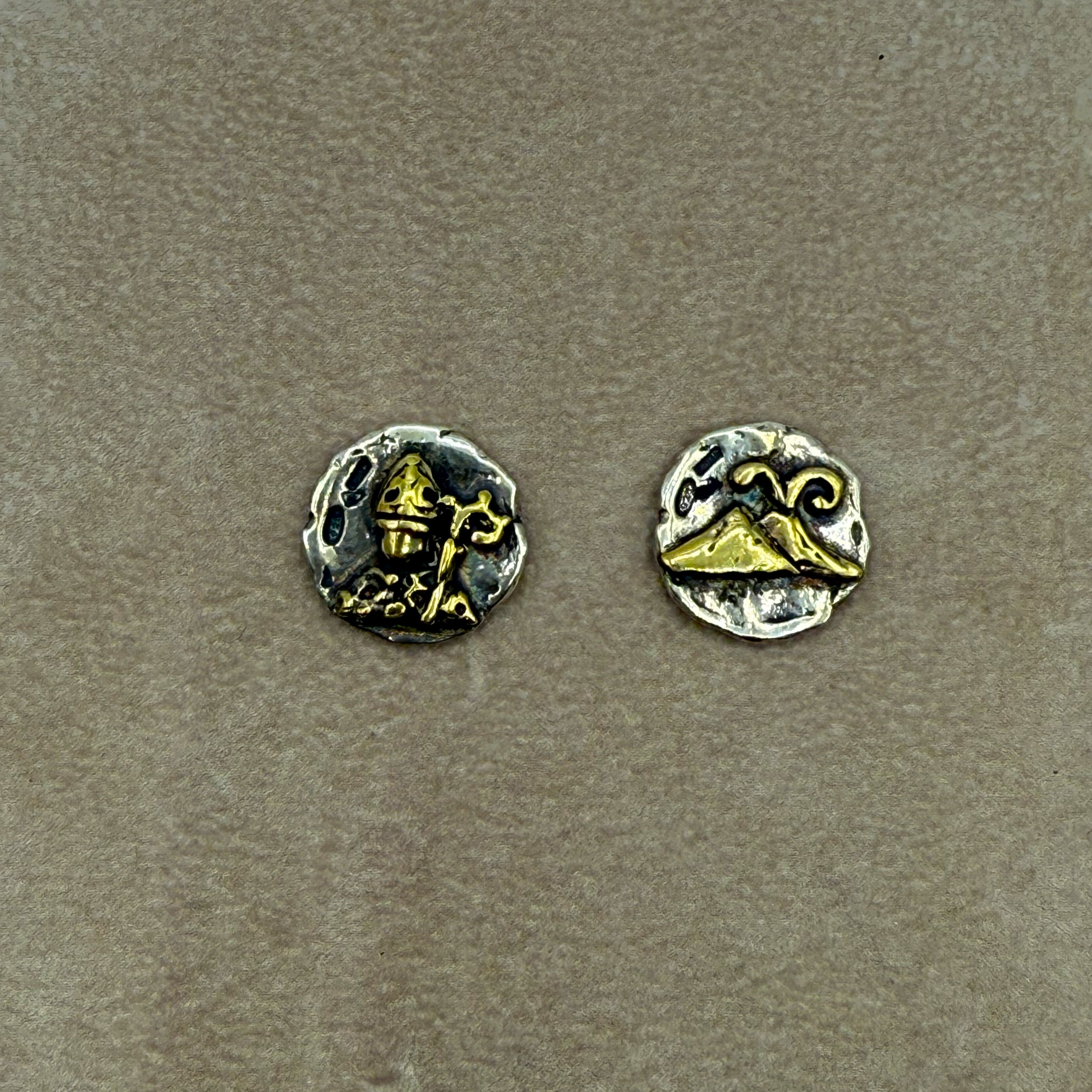 Orecchini Argento 925 San Gennaro e Vesuvio 092