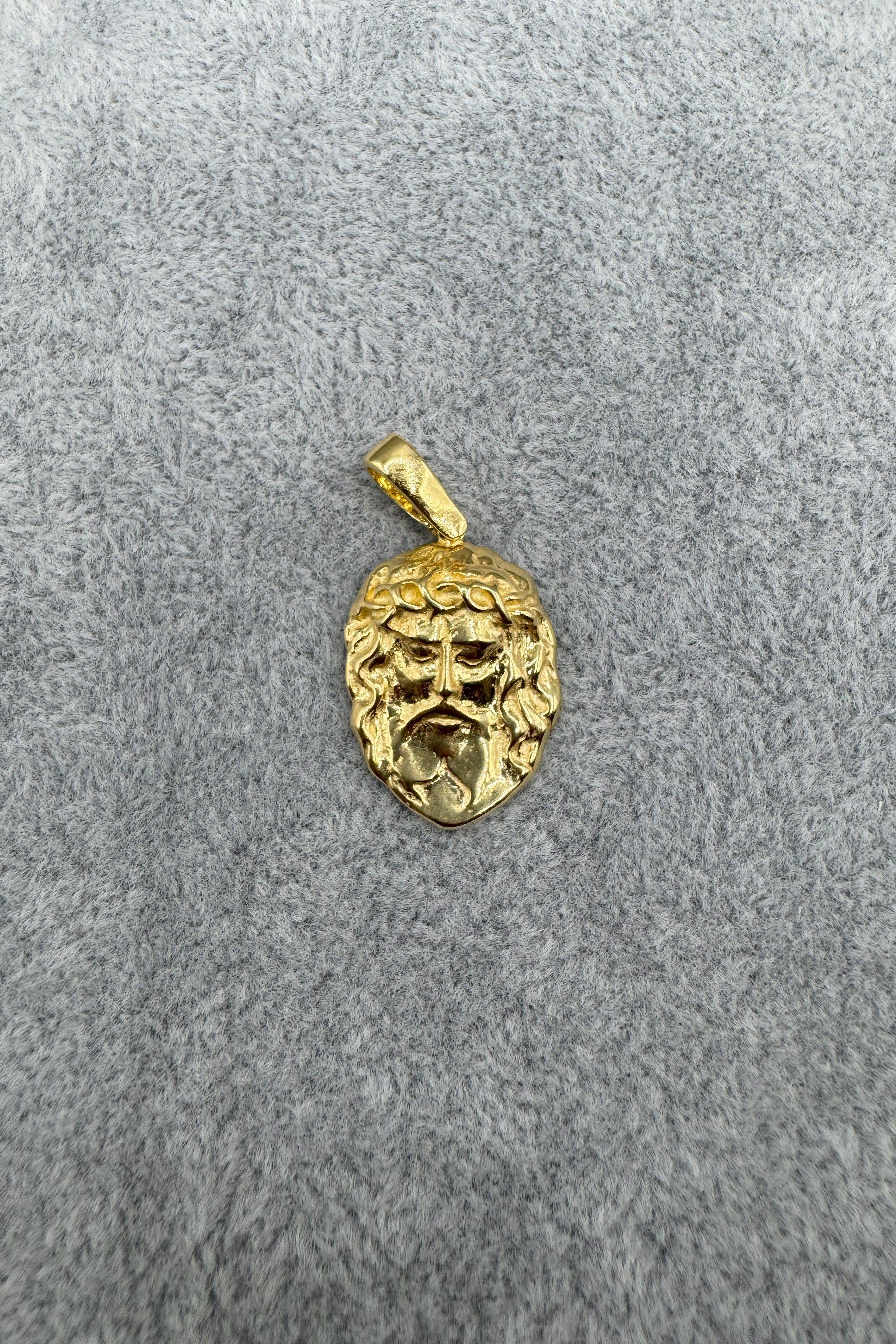 Ciondolo Gesù Argento925 Dorato