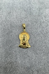 Ciondolo Gesù Argento925 Dorato