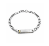 Bracciale Argento925 Placcato in Oro Per Bambini Art.BRBABYORO1023