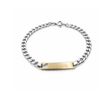 Bracciale Argento925 Placcato in Oro Per Bambini Art.BRBABYORO1003