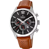 Orologio Festina Quadrante Nero Con Cinturino In Pelle