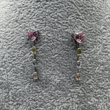 Orecchini Pendenti in Argento925 Con Cuori